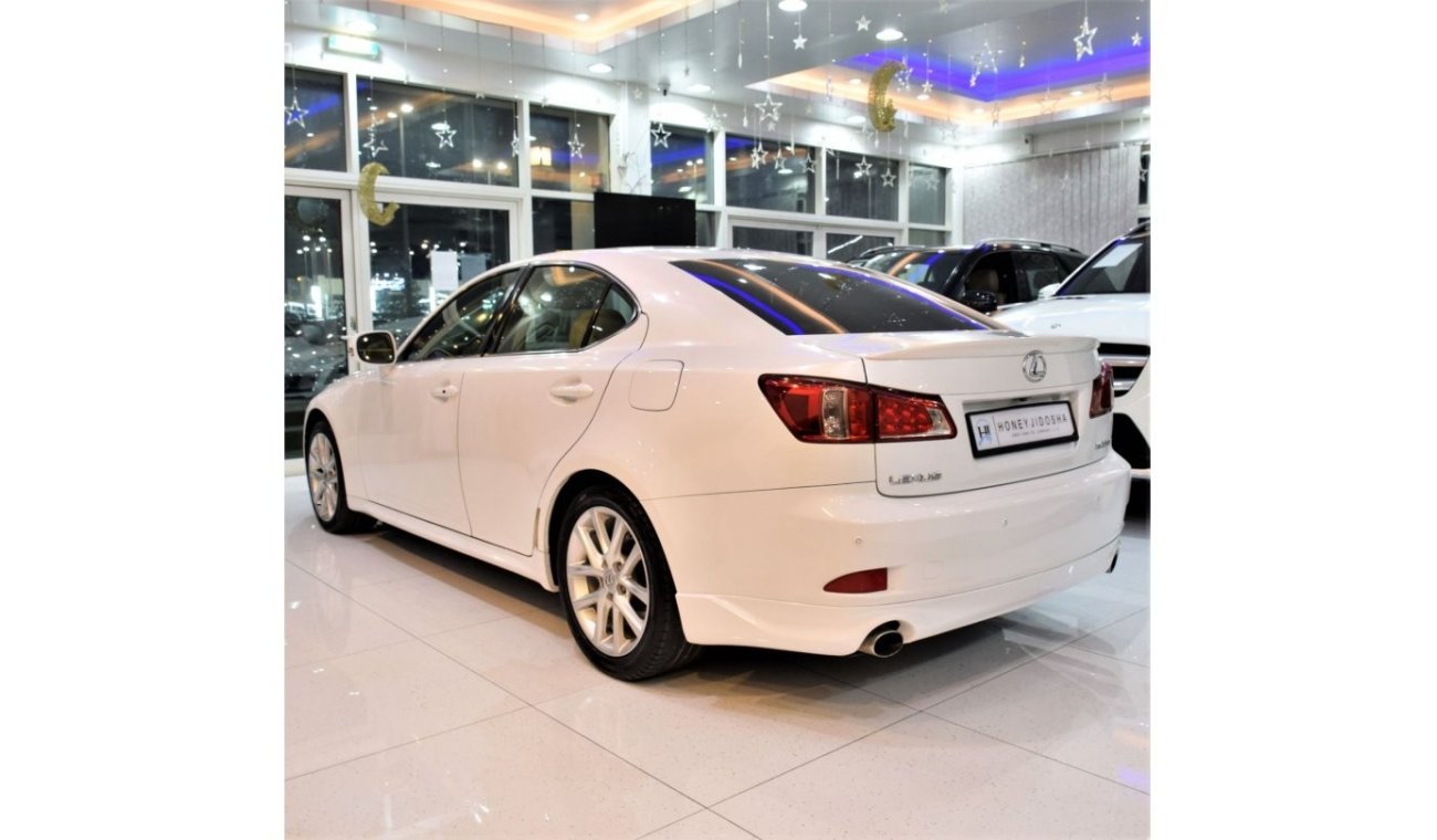Lexus IS300 EXCELLENT DEAL for our Lexus IS 300 ( 2012 Model! ) in White Color! GCC Specs