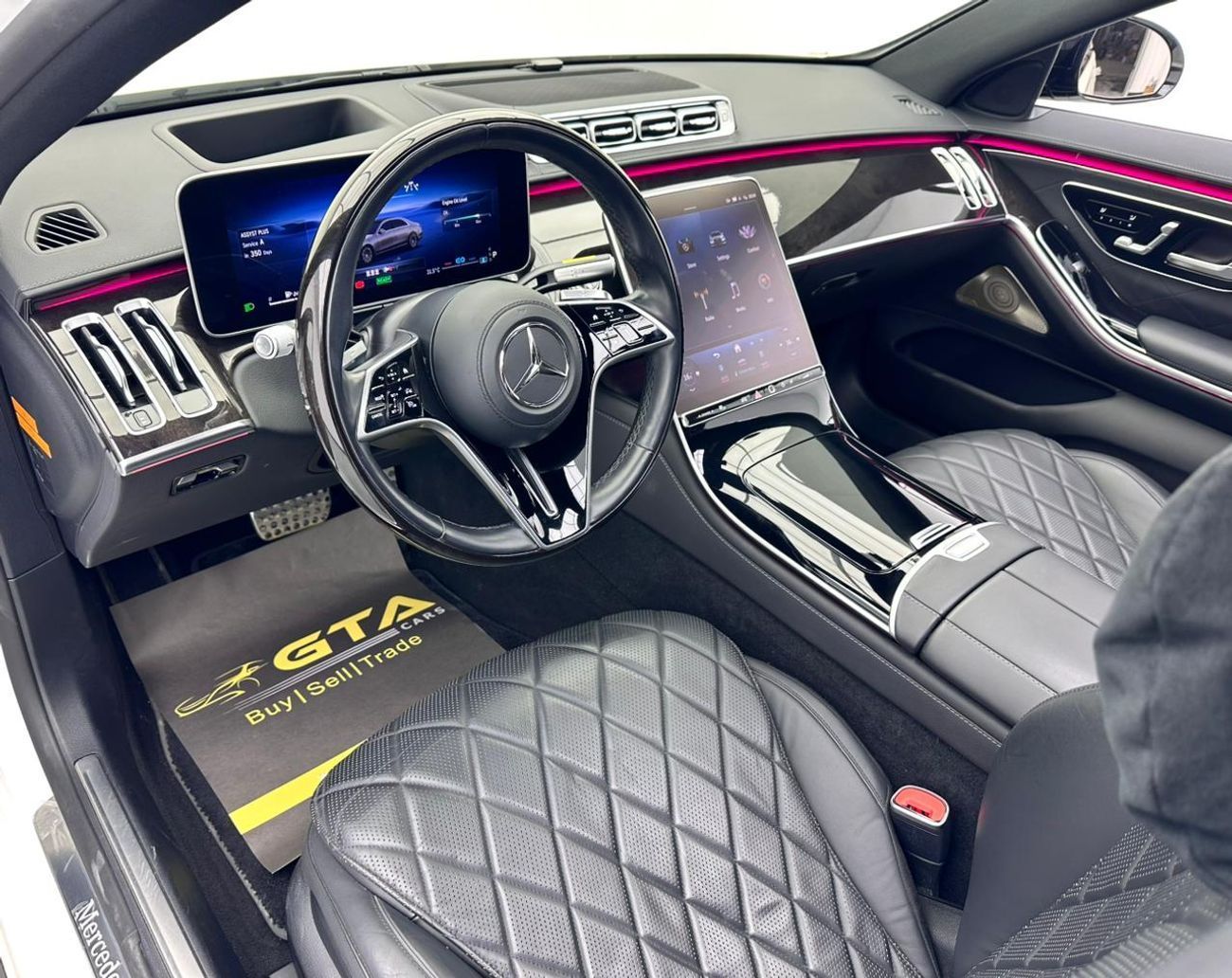 مرسيدس بنز S 500 2021 Mercedes-Benz S500 4MATIC, 1 Year Unlimited KM Warranty, Full Service History