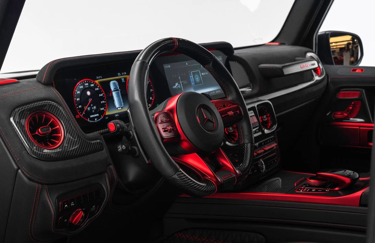 برابوس 800 - مرسيدس-AMG G 63 4.5L V8 BiTurbo Engine