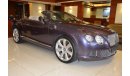 Bentley Continental GTC Mulliner V12 - very excellent condition