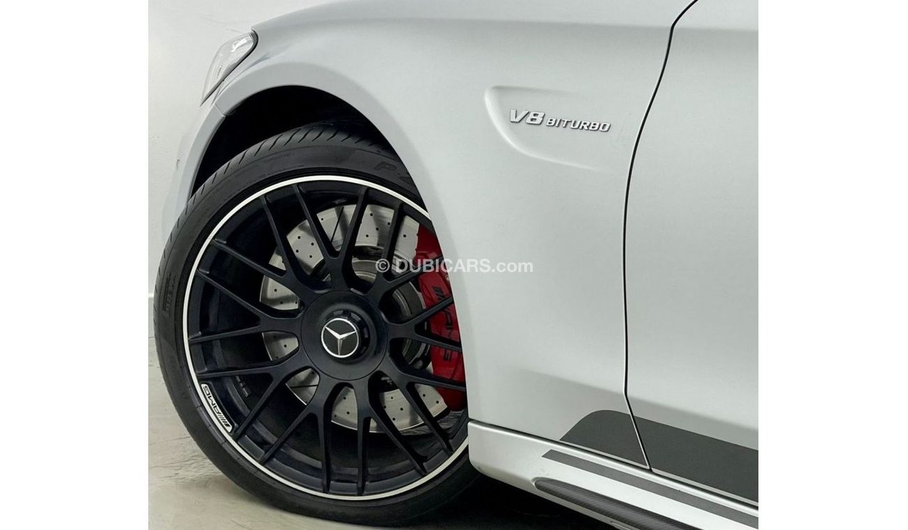 Mercedes-Benz C 63 Coupe 2018 Mercedes C 63S, Full Service History, Warranty, GCC