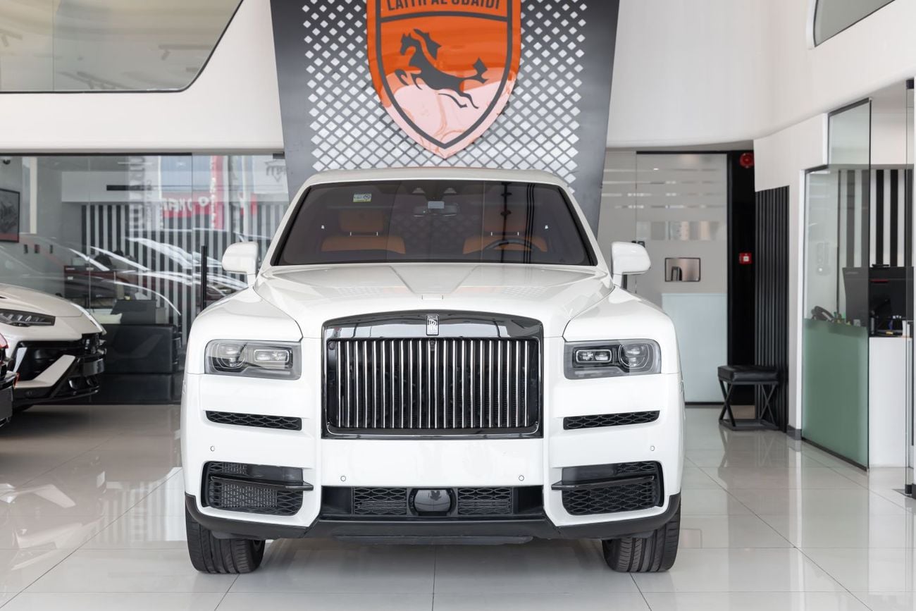 رولز رويس كولينان Rolls-Royce Cullinan Black Badge | Bespoke Orange Interior | Fully loaded | WARRANTY AVAILABLE PITST