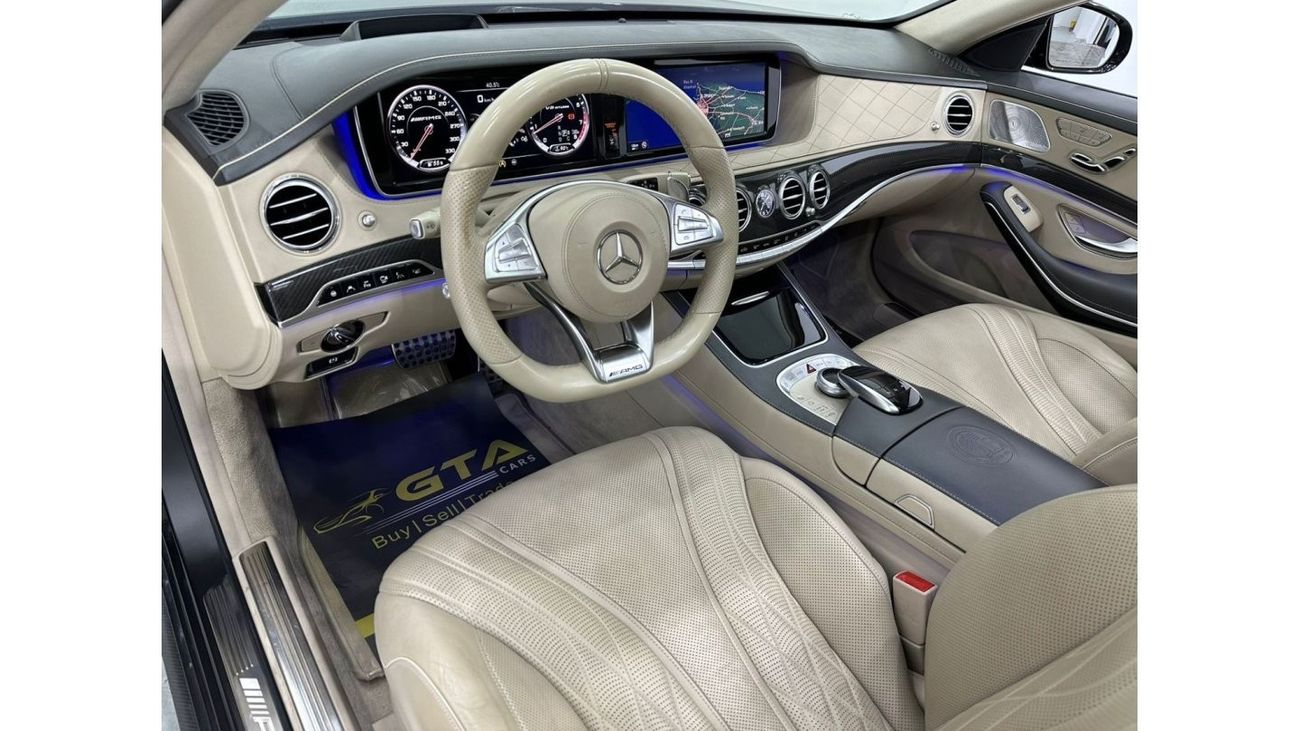 Mercedes-Benz S 63 AMG 2015 Mercedes Benz S63 4MATIC Brabus Edition, 1 Of 1, Full Service History, Fully Loaded, GCC