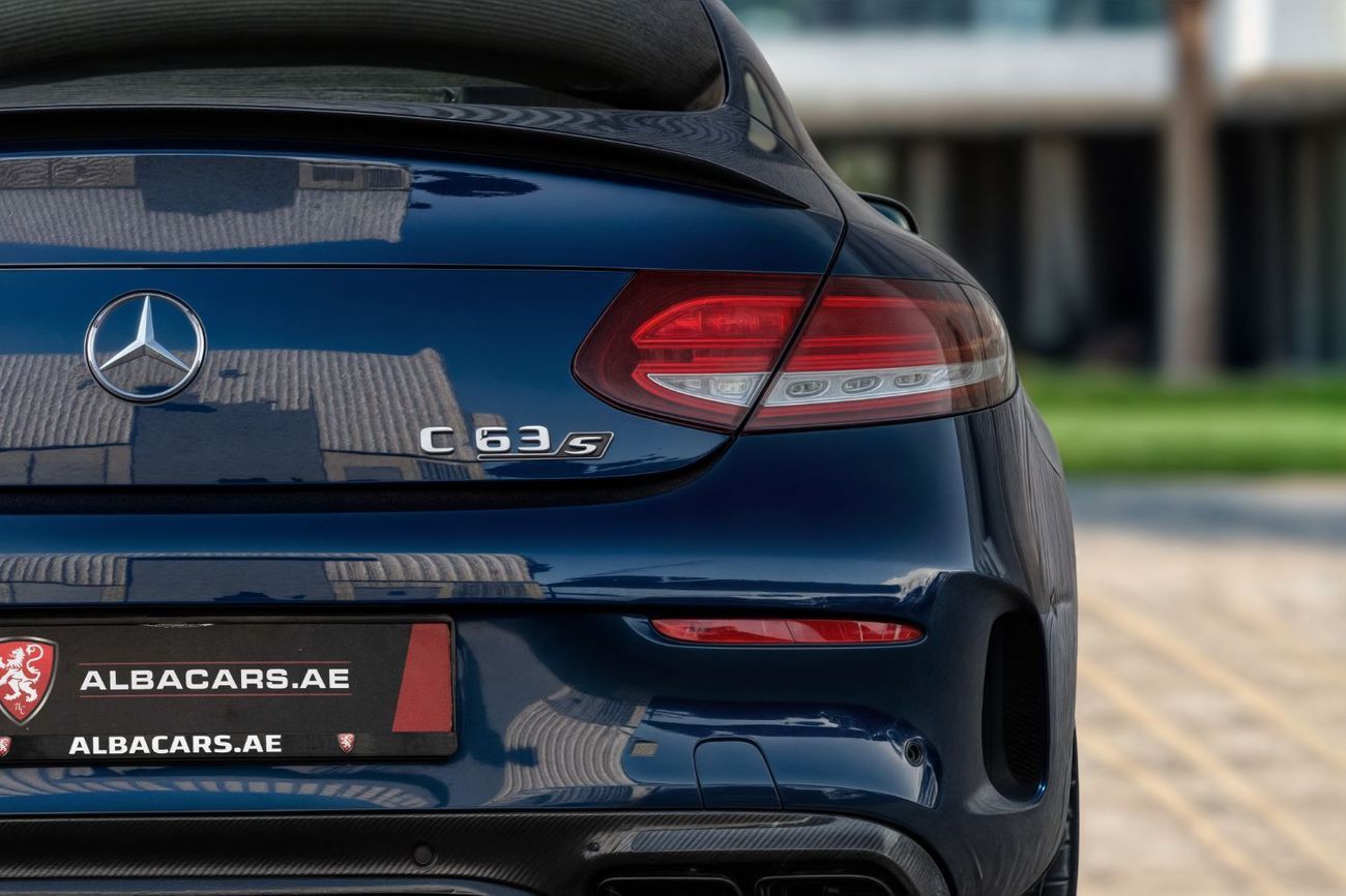 Mercedes-Benz C 63 AMG 63S AMG COUPE | 4,750 P.M (4 Years)⁣ | 0% Downpayment | Well Maintained!