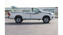 Toyota Hilux 2024 Toyota Hilux 4X4 Singel Cab 2.7 GLX - Super White inside Red | Export Only