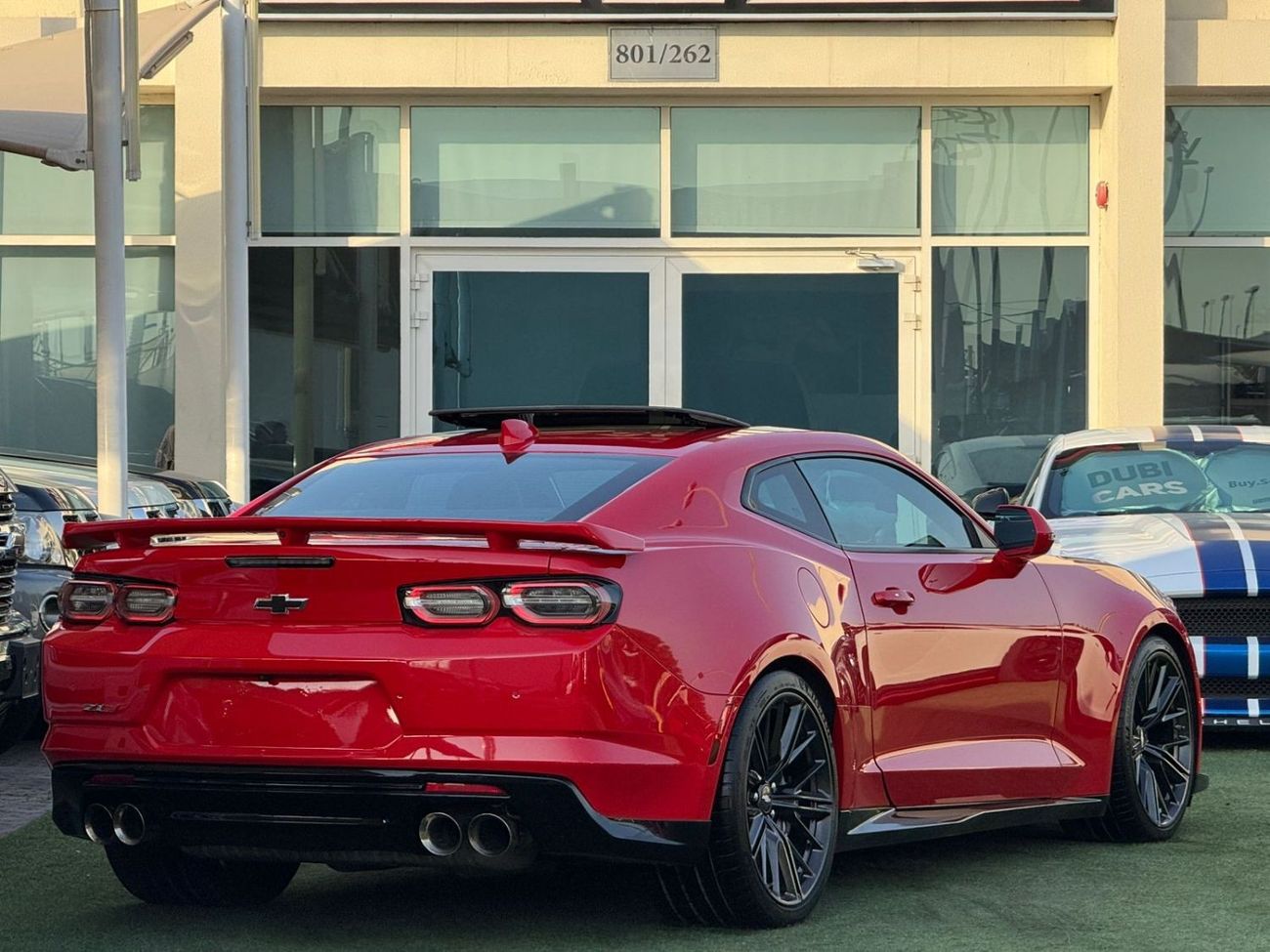 شيفروليه كامارو شيفورليه كامارو 2019 خليجي ZL1  فل ابشن صبغ وكاله تشييكات وكاله بحاله ممتازه