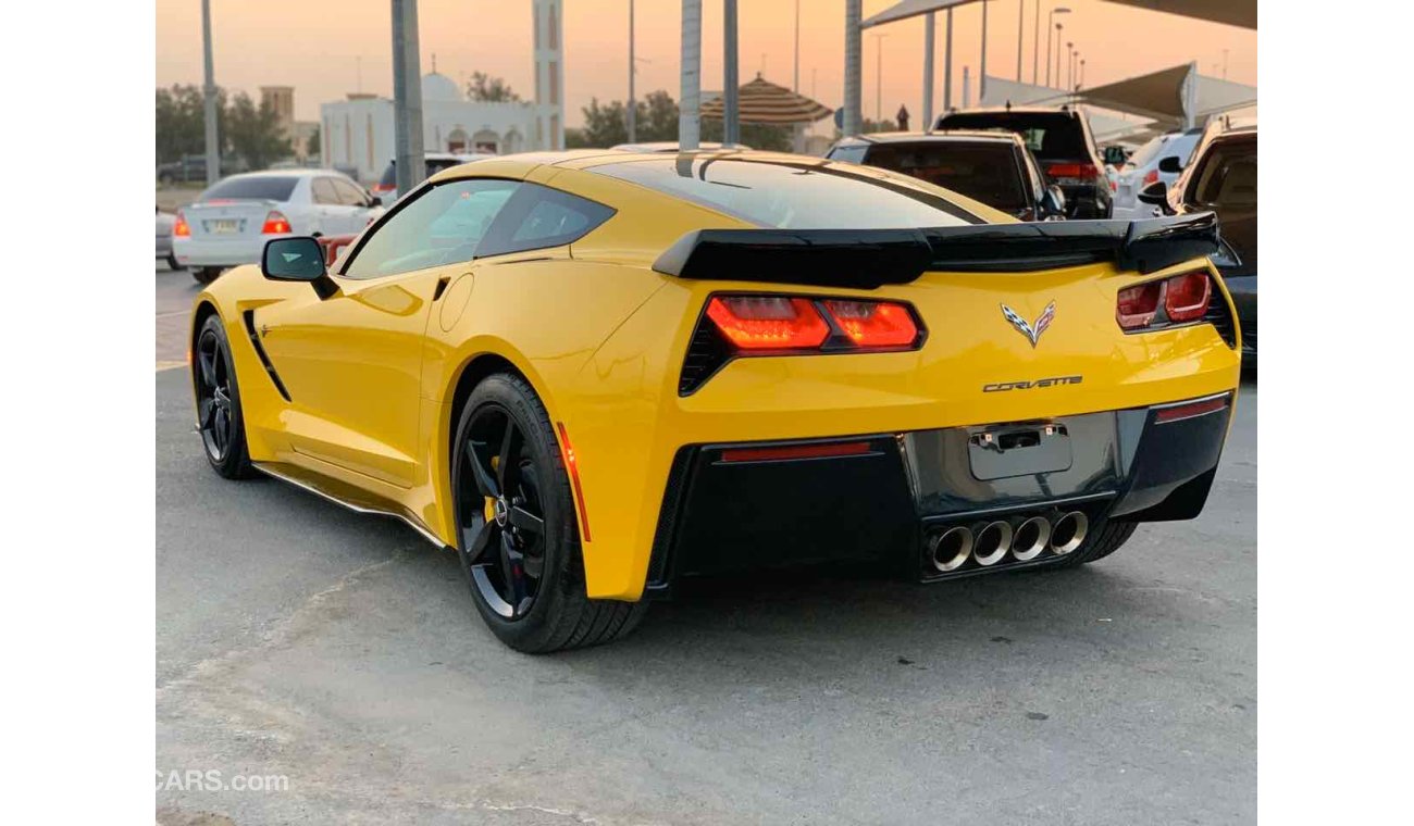 Chevrolet Corvette شيفروليه كورفتC7 موديل 2014 خليجي بدون حوادث