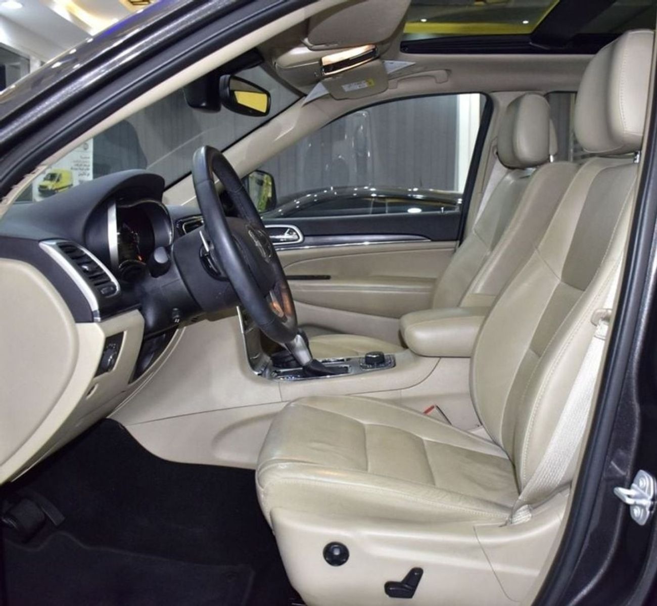 Jeep Grand Cherokee EXCELLENT DEAL for our Jeep Grand Cherokee 4x4 Limited ( 2019 Model ) in Grey Color GCC Specs