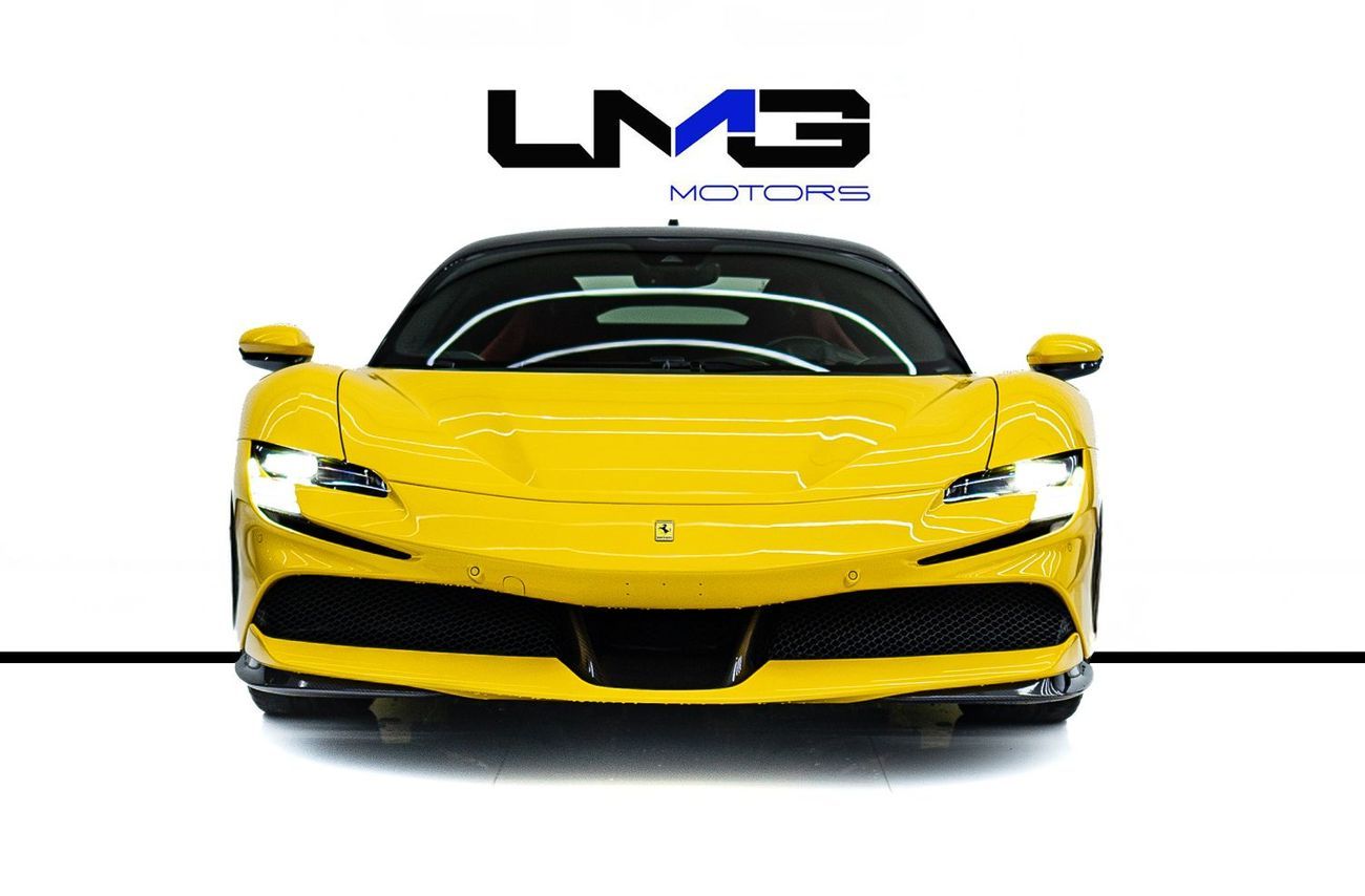 Ferrari SF90 Stradale VERY LOW MILEAGE | SF90 STRADALE | CARBON INTERIOR | TWO-TONE BODYWORK | LMG MOTORS