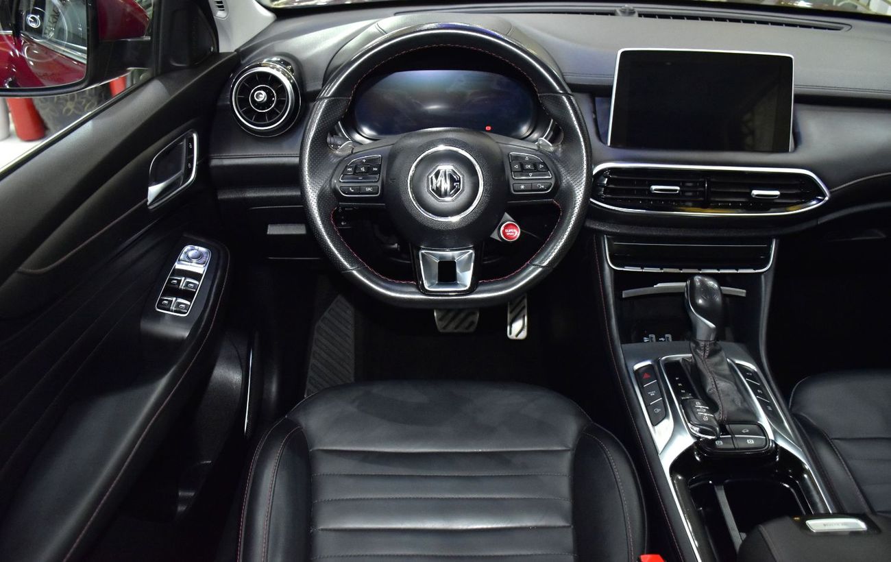 MG HS EXCELLENT DEAL for our MG HS Trophy ( 2021 Model ) in Red Color GCC Specs