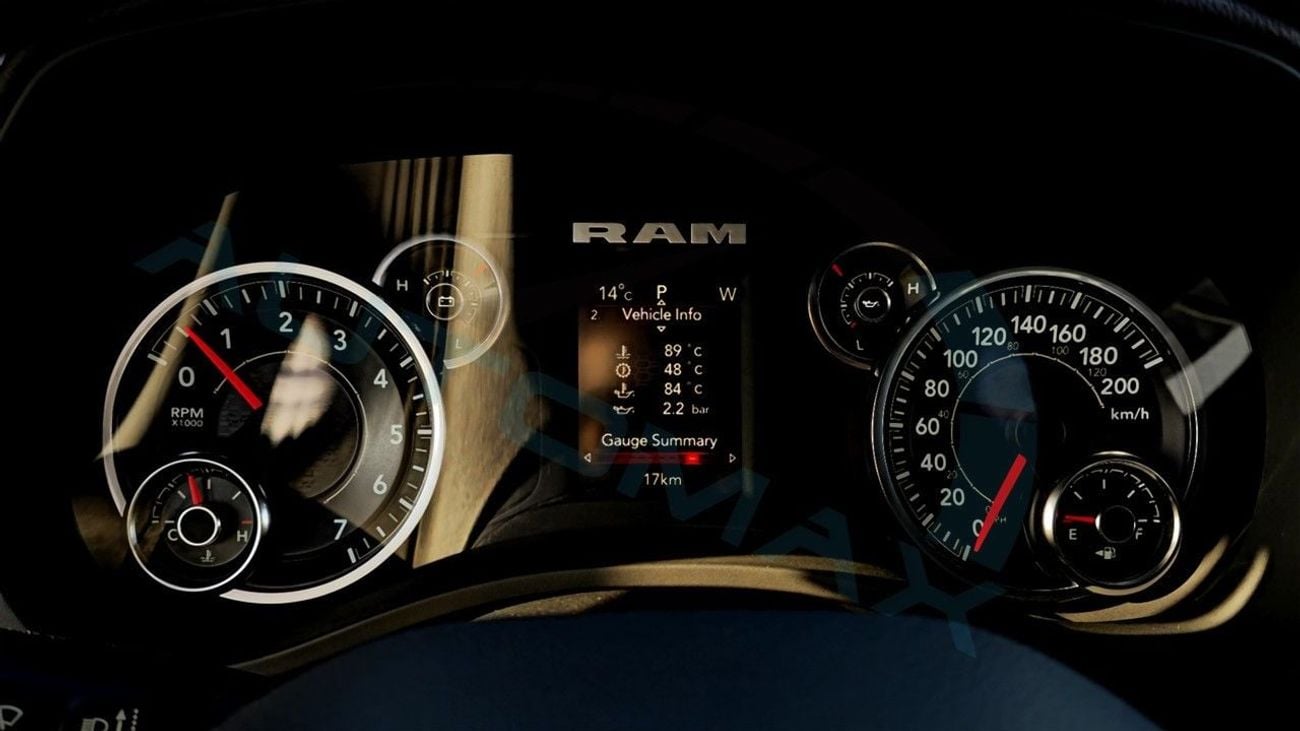 رام 1500 Bighorn eTorque 3.6L V6 4x4 GCC 0Km With 3 Years Or 100,000 Km Warranty