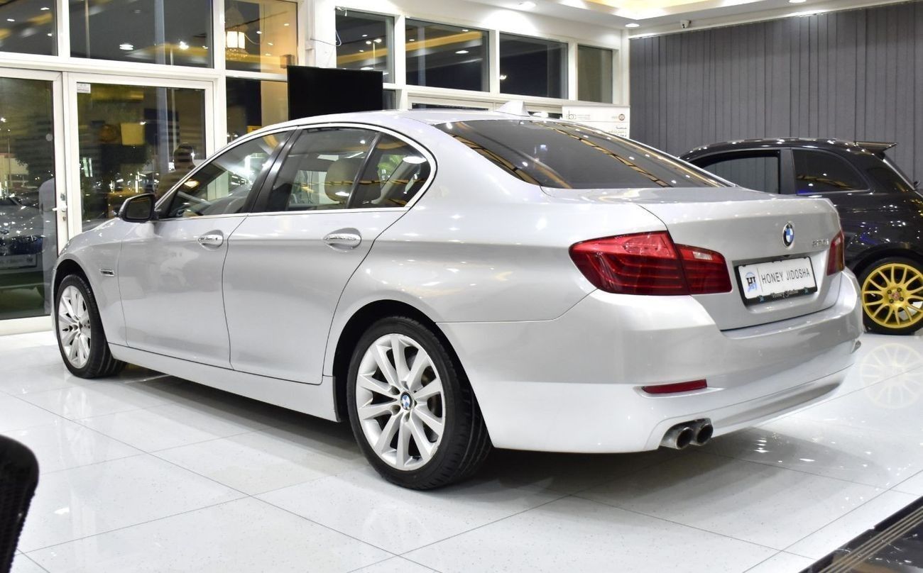 BMW 520i EXCELLENT DEAL for our BMW 520i ( 2015 Model ) in Silver Color GCC Specs