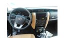 Toyota Fortuner BLACK AUTO TRANSMISSION SUV PETROL 2019 MODEL 2.7L ENGINE 4 CYLINDER ONLY FOR EXPORT