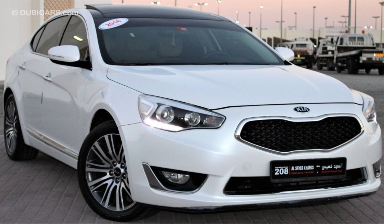 Kia Cadenza Kia Cadenza 2016 GCC No. Full option in excellent condition, without accidents, there is a cosmetic