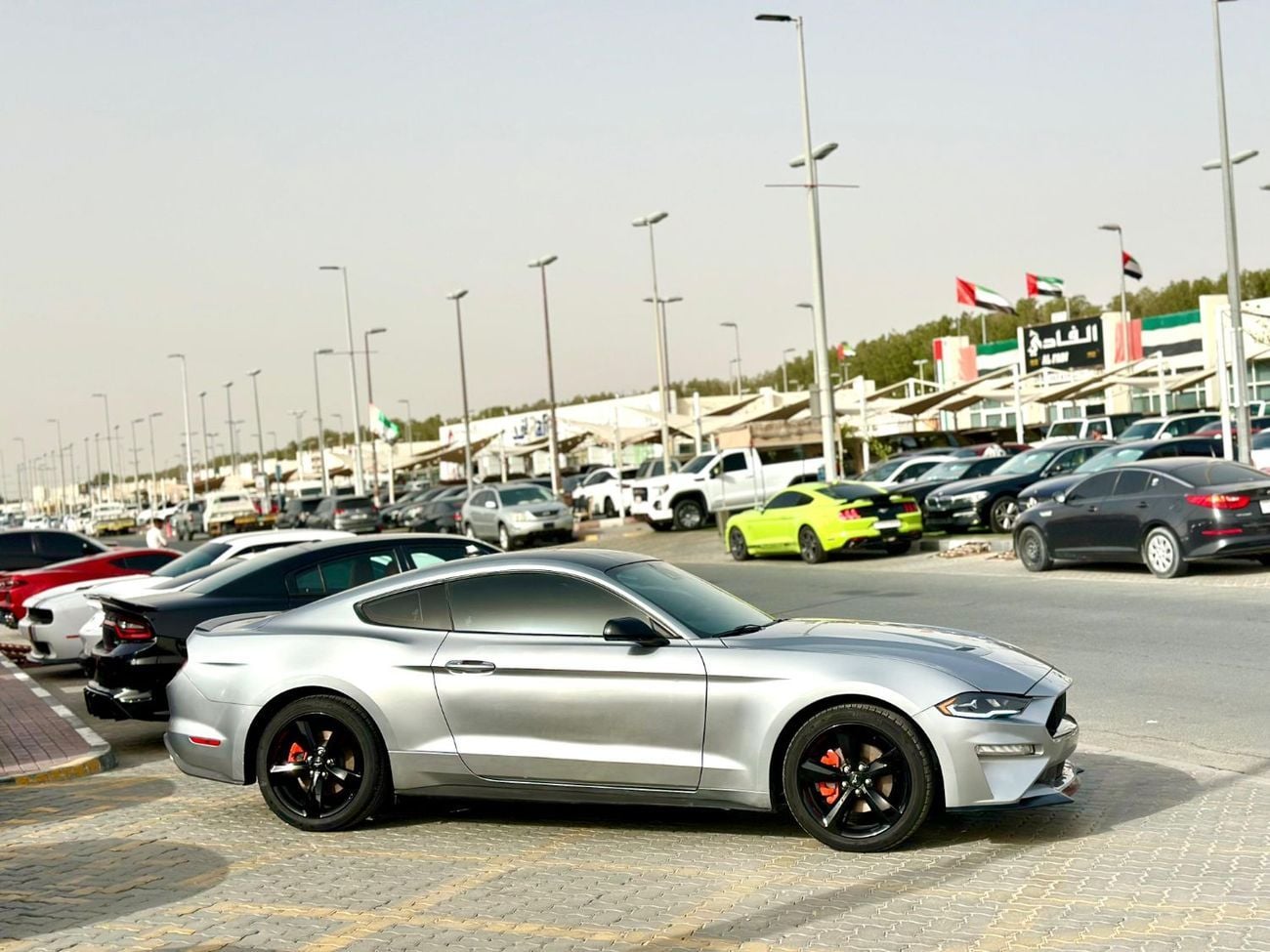 Ford Mustang STD Ecoboost | Monthly 1100/- | 0% DP | Original Airbags | Leather Seats | # 38688S