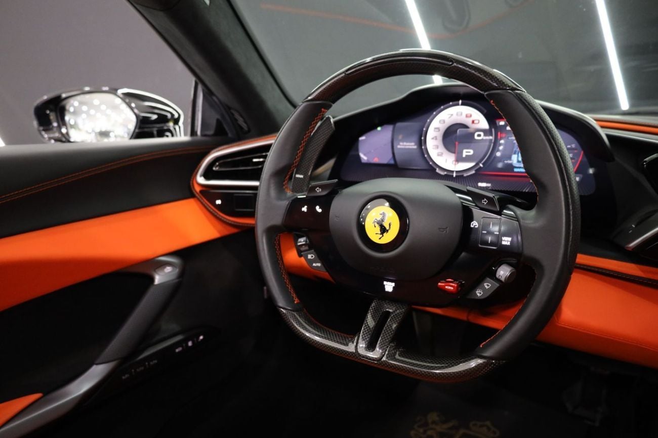 Ferrari 296 GTB 3.0T V6 PHEV Apple CarPlay, JBL Audio, Carbon Fiber Ext/Int, Dealer Warranty + Service!!