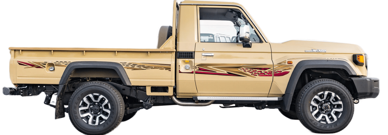 Toyota Land Cruiser Pick Up ECTKSA004 - 2025 Toyota LC79 Single Cab Pick Up - 2.8L Diesel Auto - Full - Beige with Beige Interio