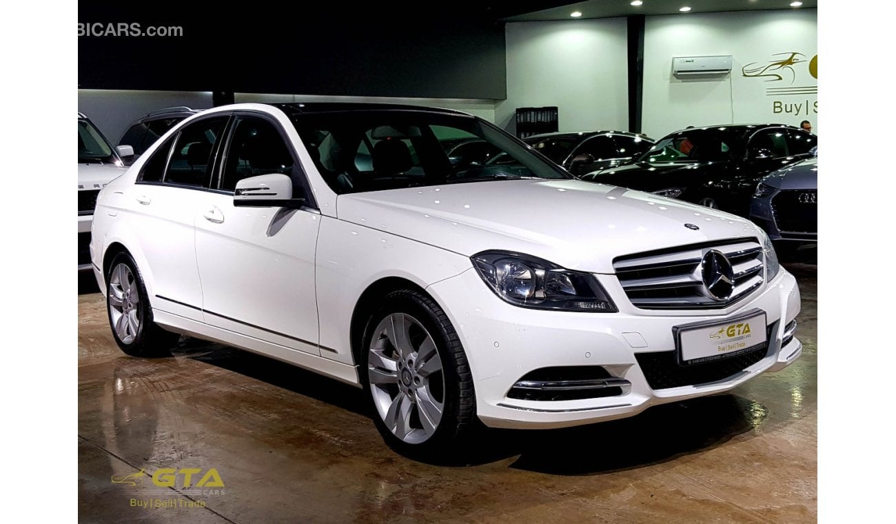 مرسيدس بنز C200 2014 Mercedes C200, Full Service History, Warranty, GCC