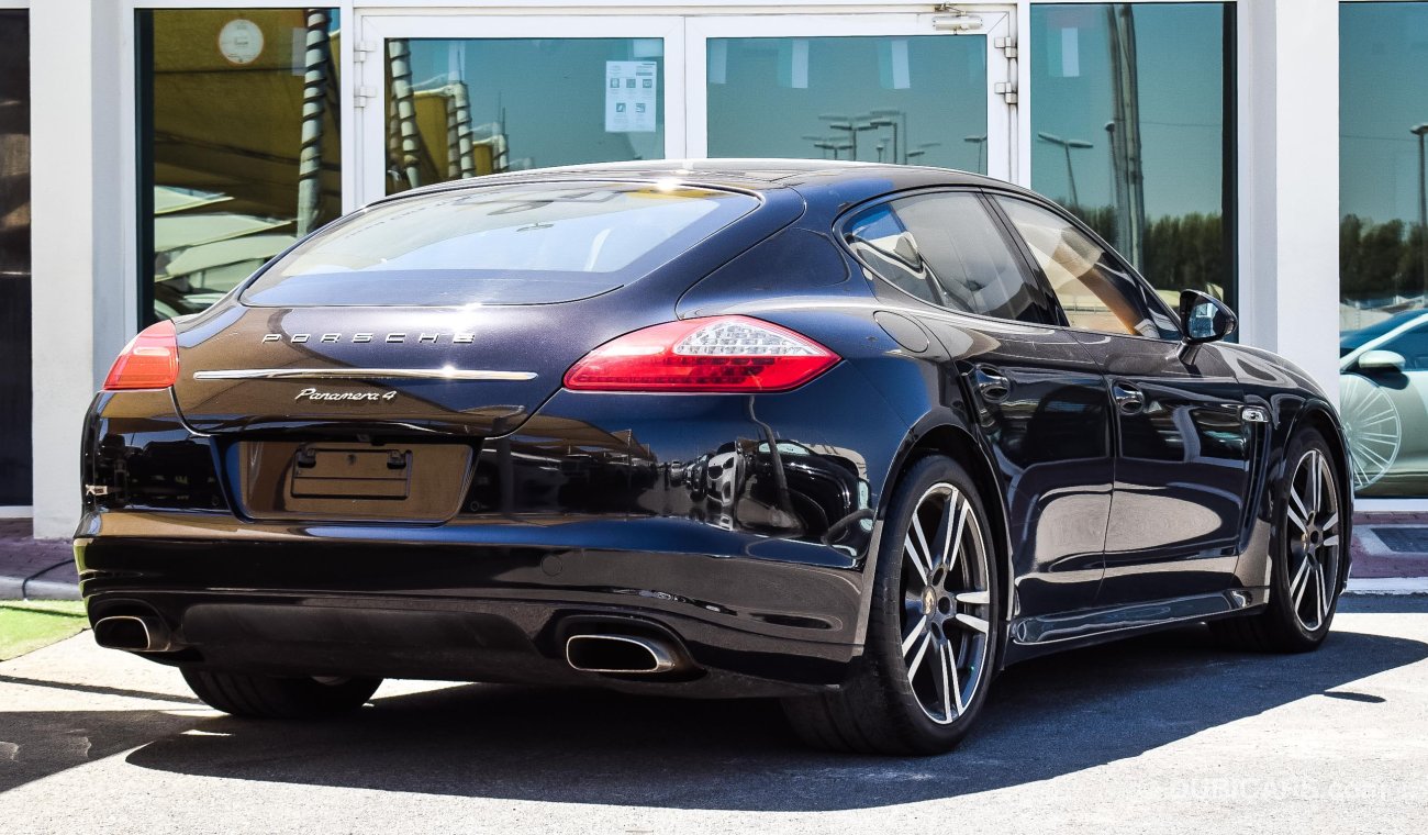 Porsche Panamera 4 2013 V6 Full Service History GCC