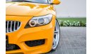 بي أم دبليو Z4 35is - AC Schnitzer | AED 1,639 Per Month | 0% DP