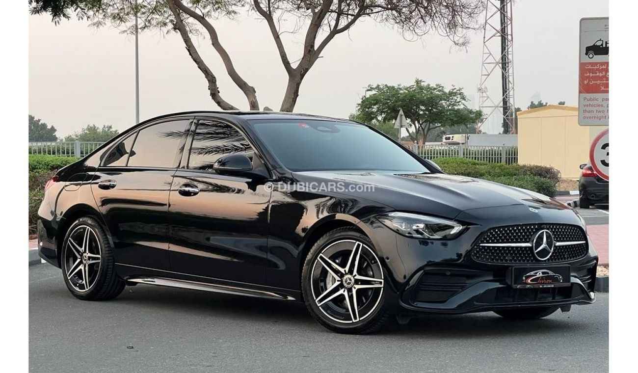 Mercedes-Benz C 200 MERCEDES BENZ C200 2023 GCC 1.5L AMG PACKAGE UNDER WARRANTY 5 YEARS SERVICE CONTRACT