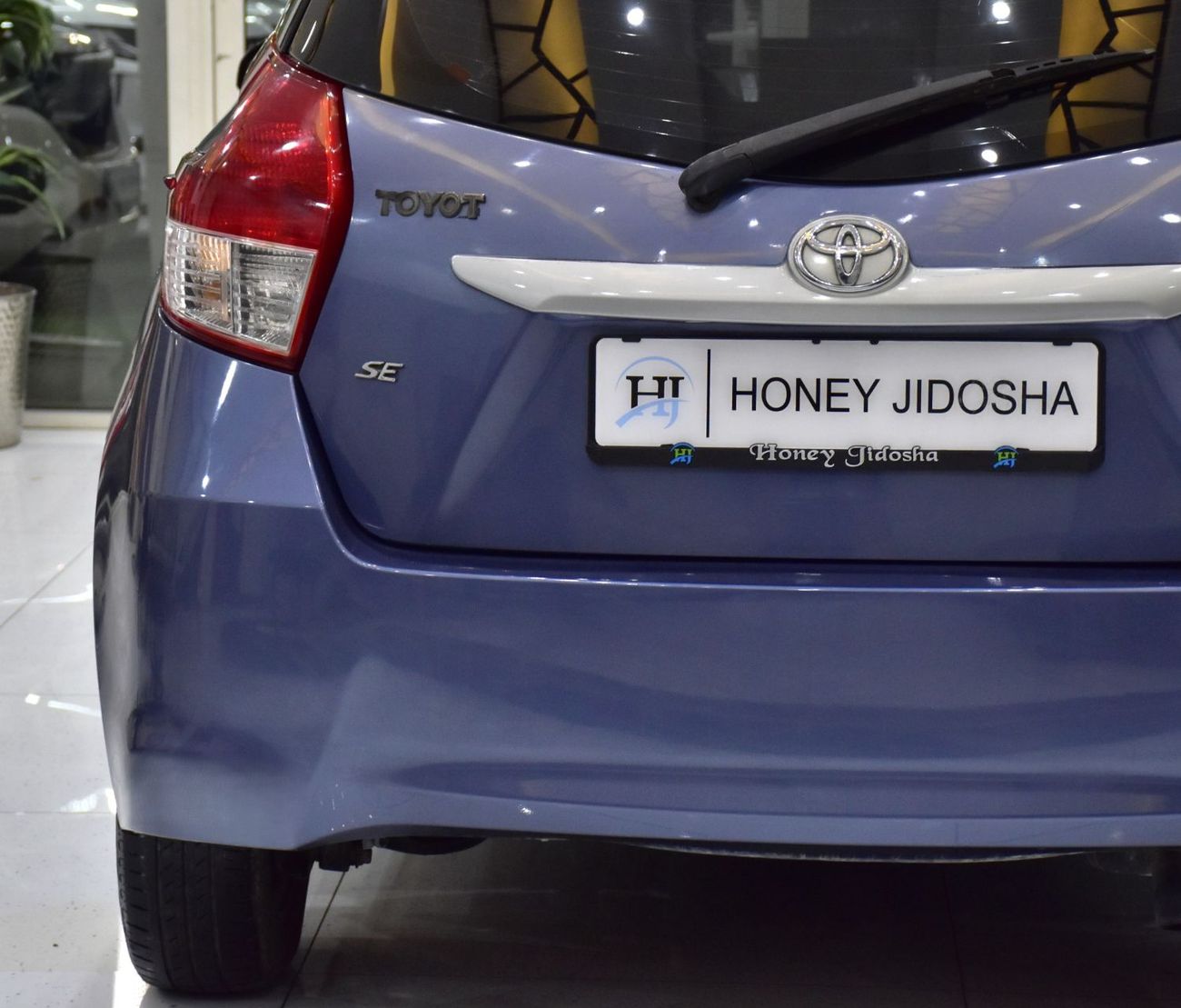 Toyota Yaris EXCELLENT DEAL for our Toyota Yaris SE ( 2015 Model ) in Blue Color GCC Specs