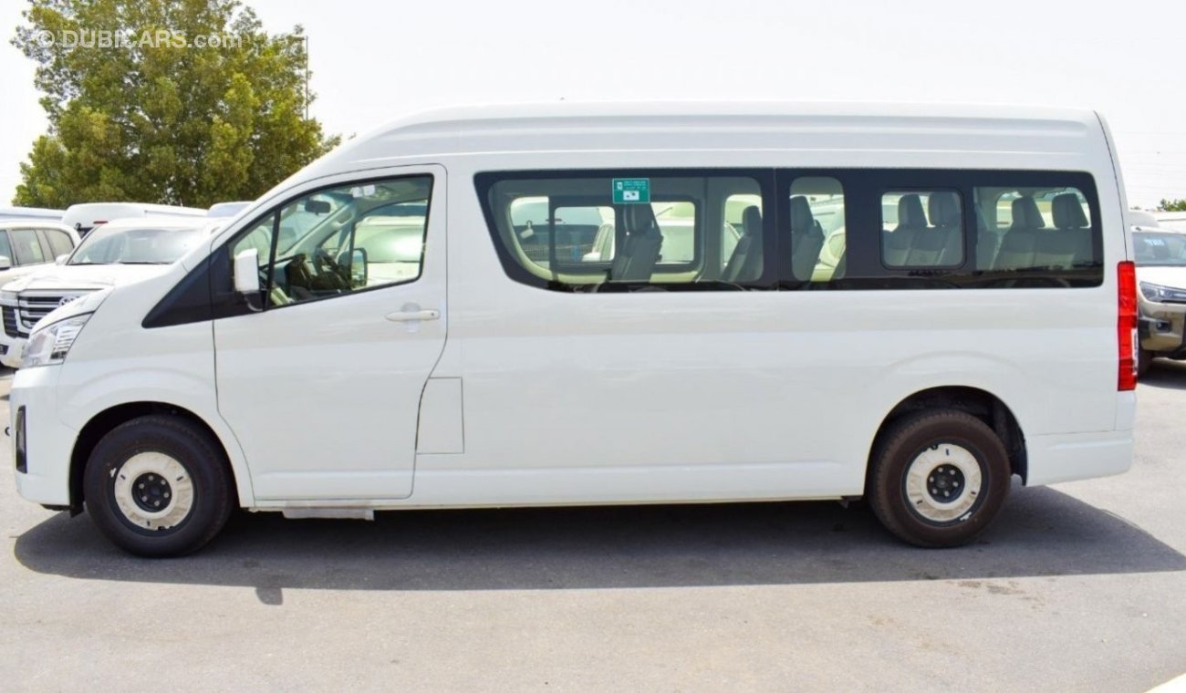 تويوتا هاياس GL هاي روف كوميتور GL هاي روف كوميتور 2022 | HIGH ROOF EXECUTIVE SEATER BUS GL V6 - GCC SPECS EXPORT