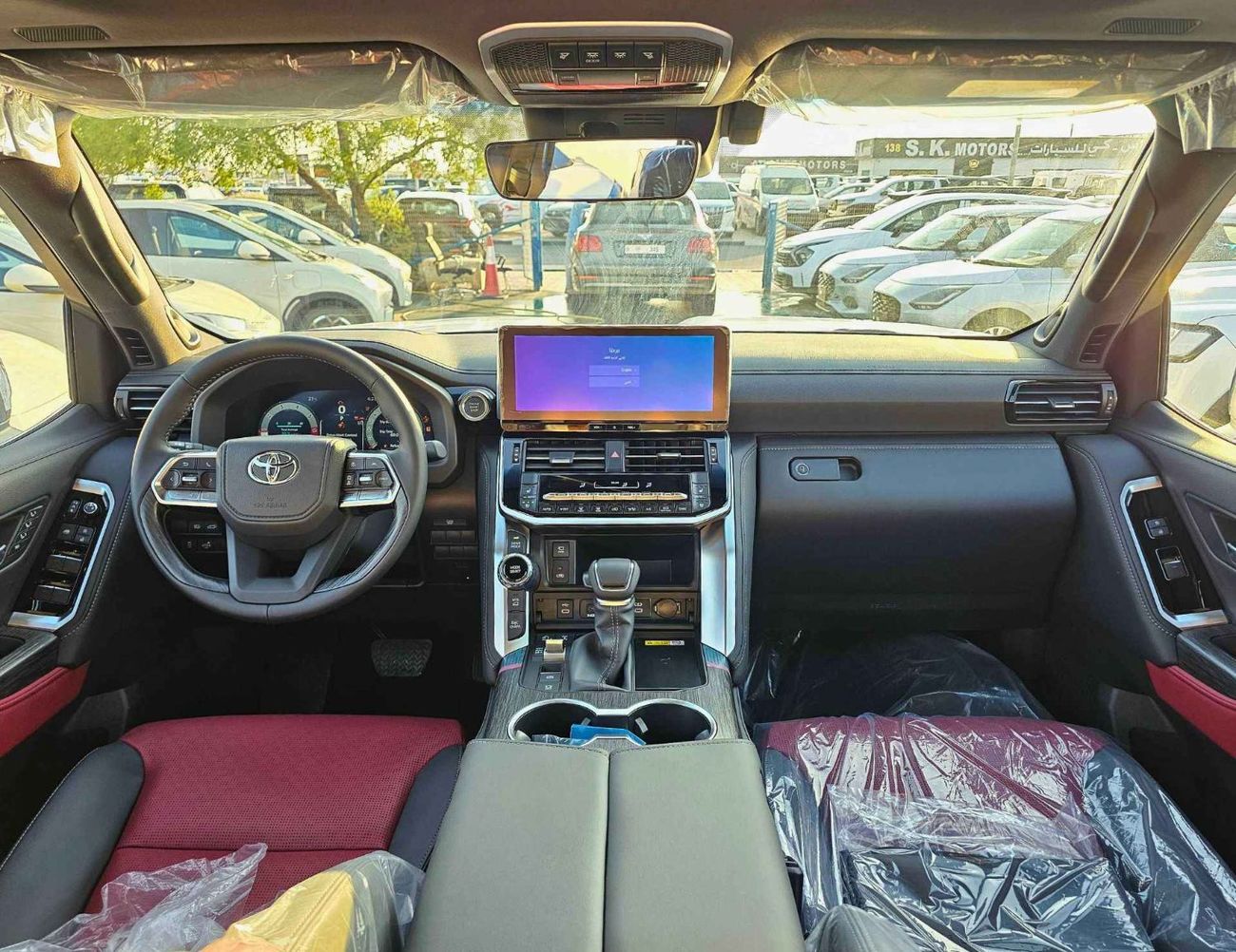 تويوتا لاند كروزر VXR TWIN TURBO / 3.5L PETROL V6 4WD / RADAR / 12.3" DVD+JBL / HEADUP DISPLAY (CODE#VXR31H)