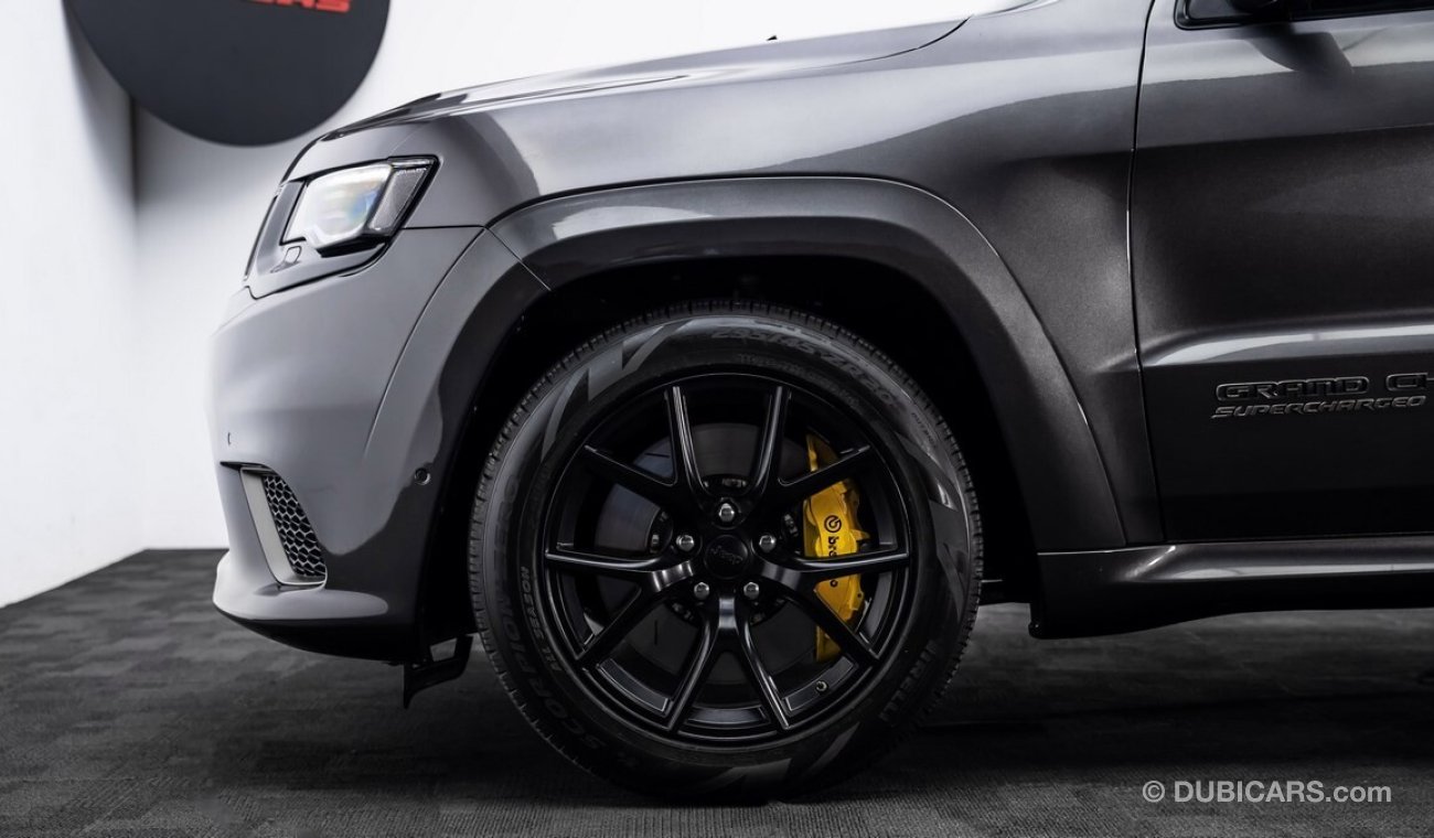 جيب جراند شيروكي Trackhawk 2021 - GCC Under Warranty and Service Contract