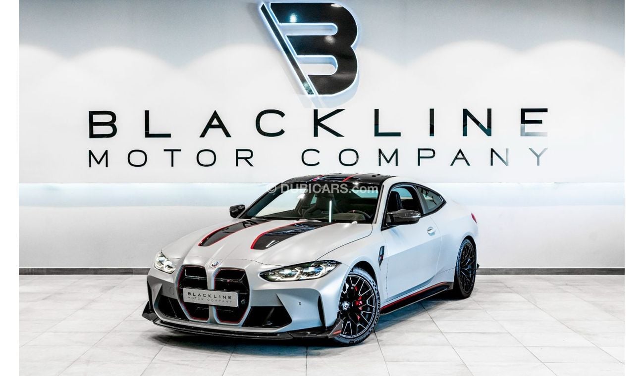 بي أم دبليو M4 2023 BMW M4 CSL, 2027 BMW Warranty + Service Contract, As New Condition, GCC