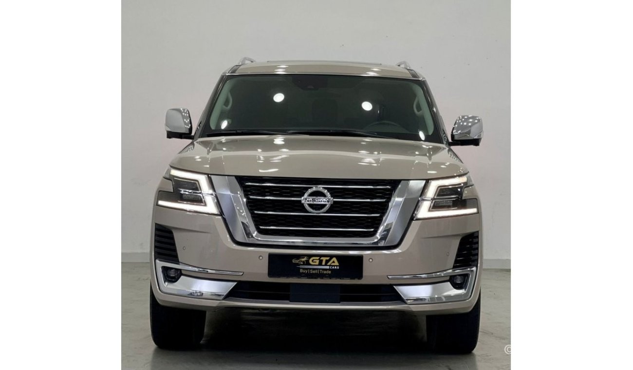 Nissan Patrol LE Platinum City 2021 Nissan Patrol LE Platinum V8, Nissan Warranty 2026, Nissan Service History, GC