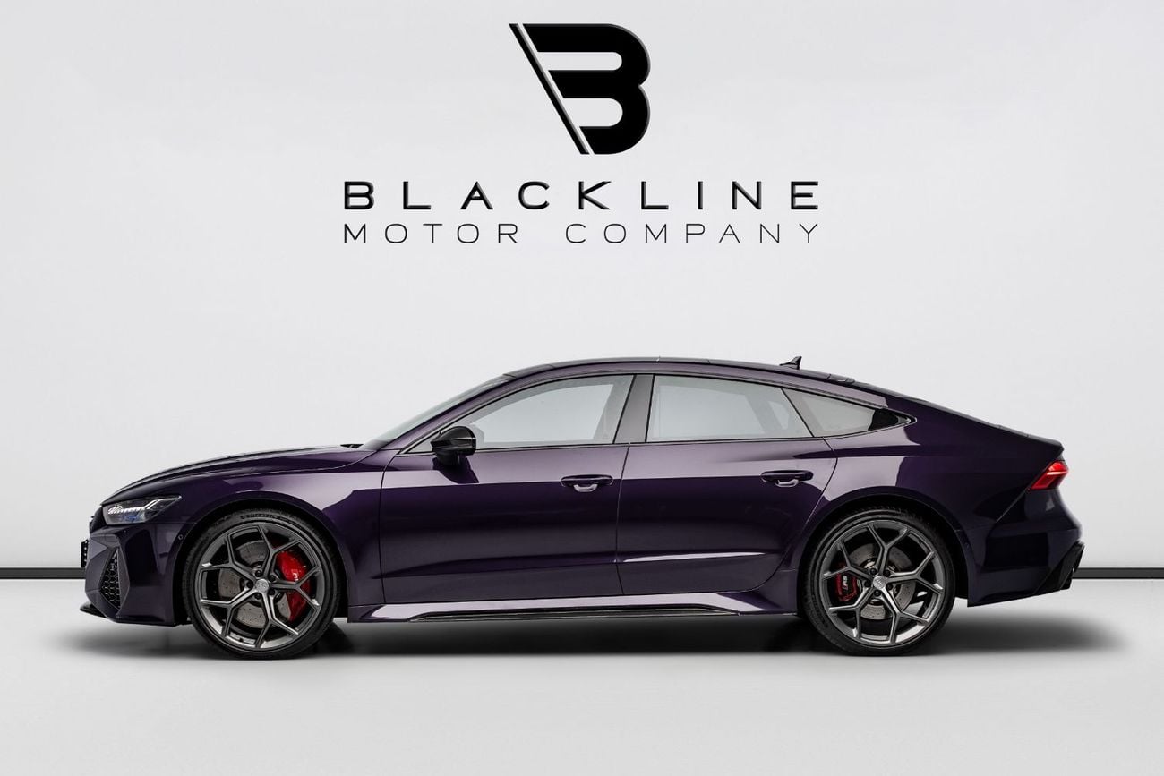Audi RS7 STANDARD BUY NOW, PAY 2027 | THE BLACKLINE STANDARD | 2027 Audi Warranty + Service Contract, GCC