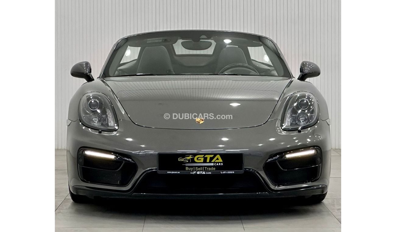 Porsche 718 Boxster 2016 Porsche Boxster GTS, Full Service History, Warranty, GCC