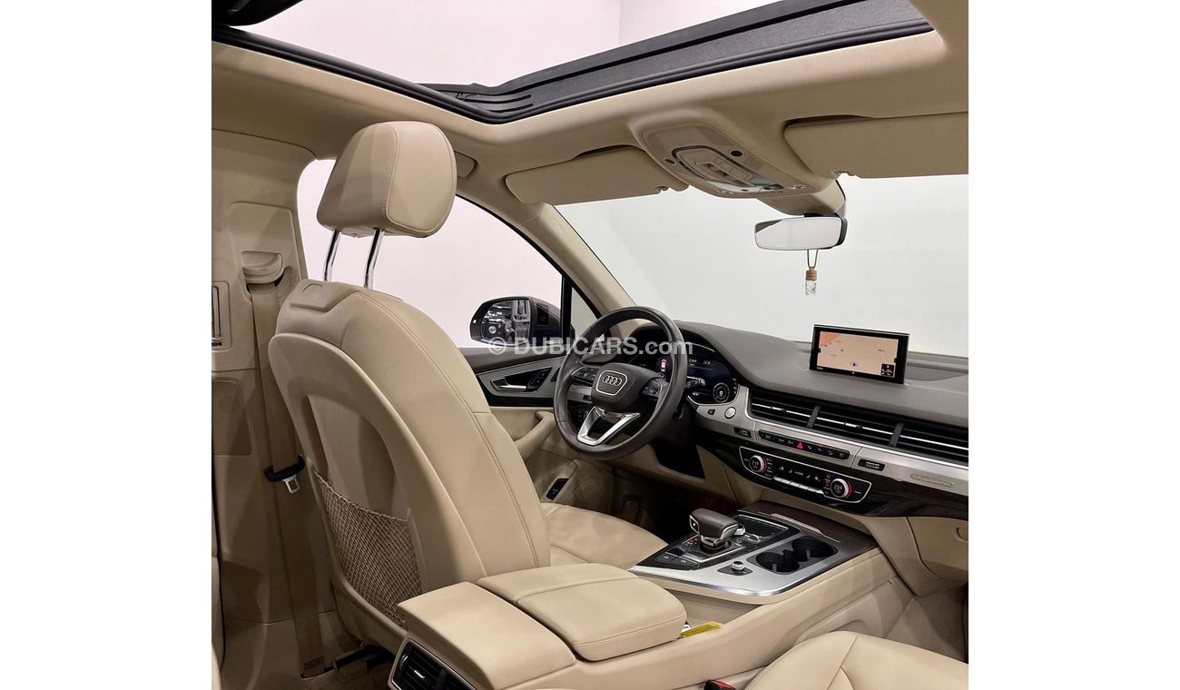 Audi Q7 45 TFSI quattro 2018 Audi Q7 45-TFSI, Full Audi History, Audi Service Contract 2023, Low Kms, GCC Sp