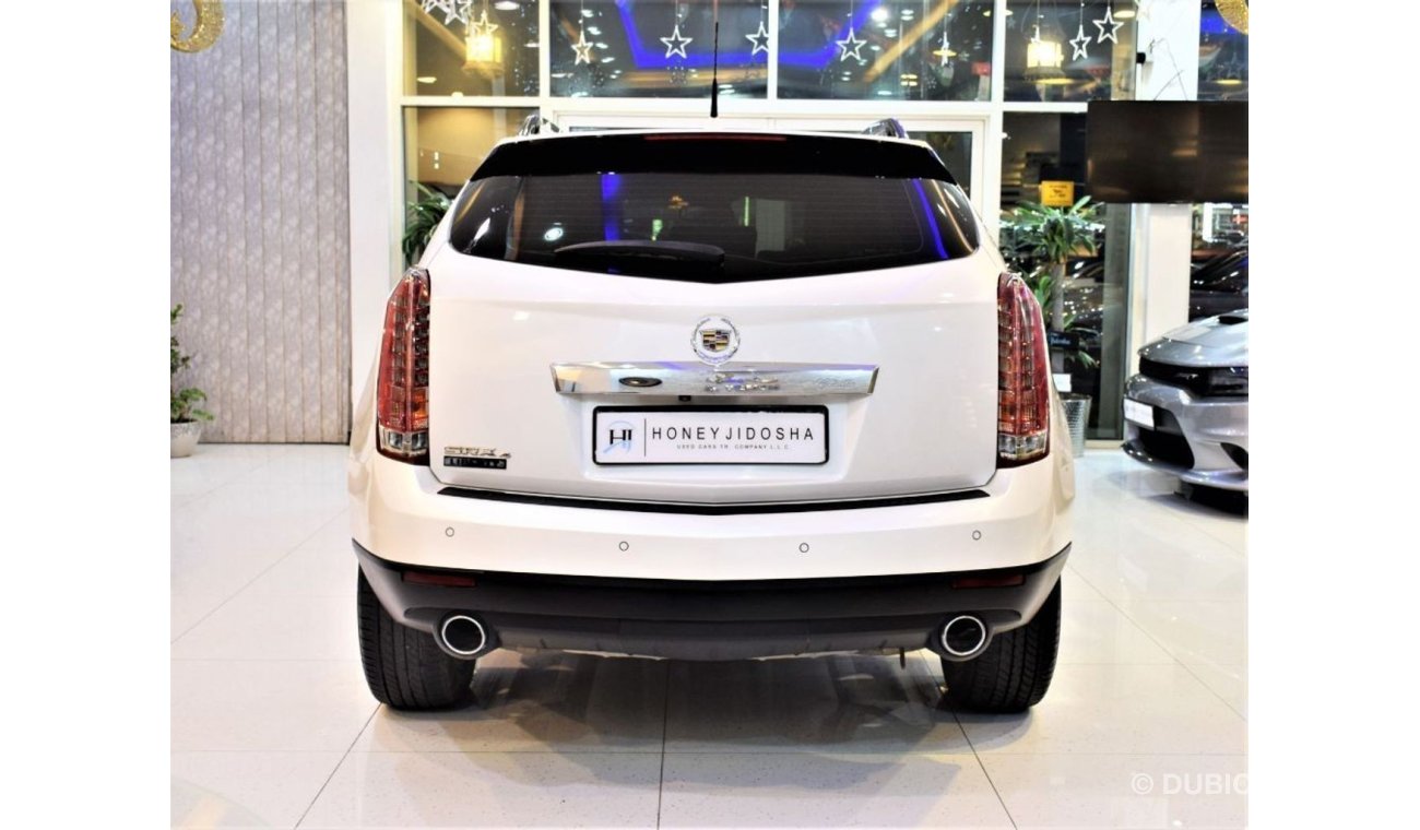 كاديلاك SRX AMAZING Cadillac SRX 4 2011 Model!! in White Color! GCC Specs