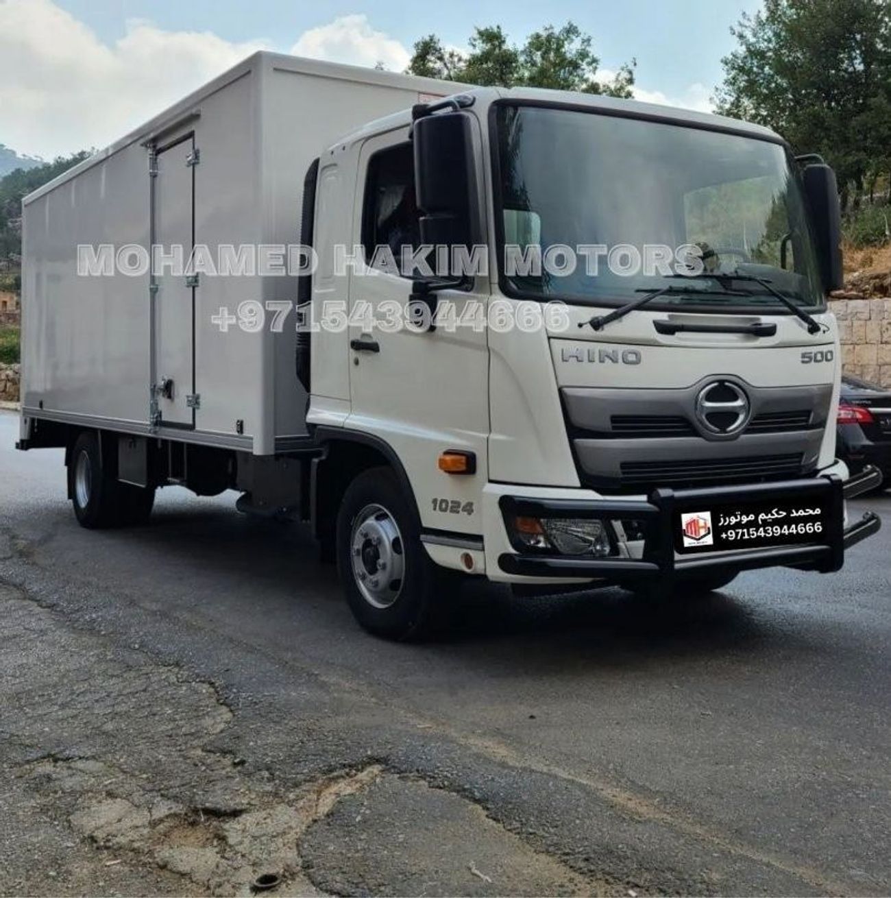 هينو 500 HINO 500 SERIES 1024  with Big Box Diesel manual Zero KM