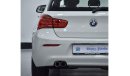 BMW 120i EXCELLENT DEAL for our BMW 120i ( 2019 Model ) in White Color GCC Specs