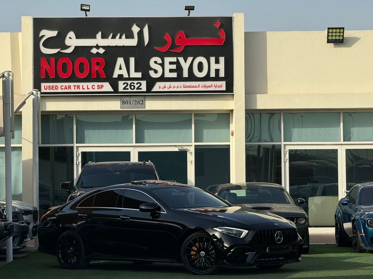 مرسيدس بنز CLS 400 مرسيدس بنز CLS400 وارد كلين تايتل 2019 ديزل  فل ابشن صبغ وكاله بحاله ممتازه
