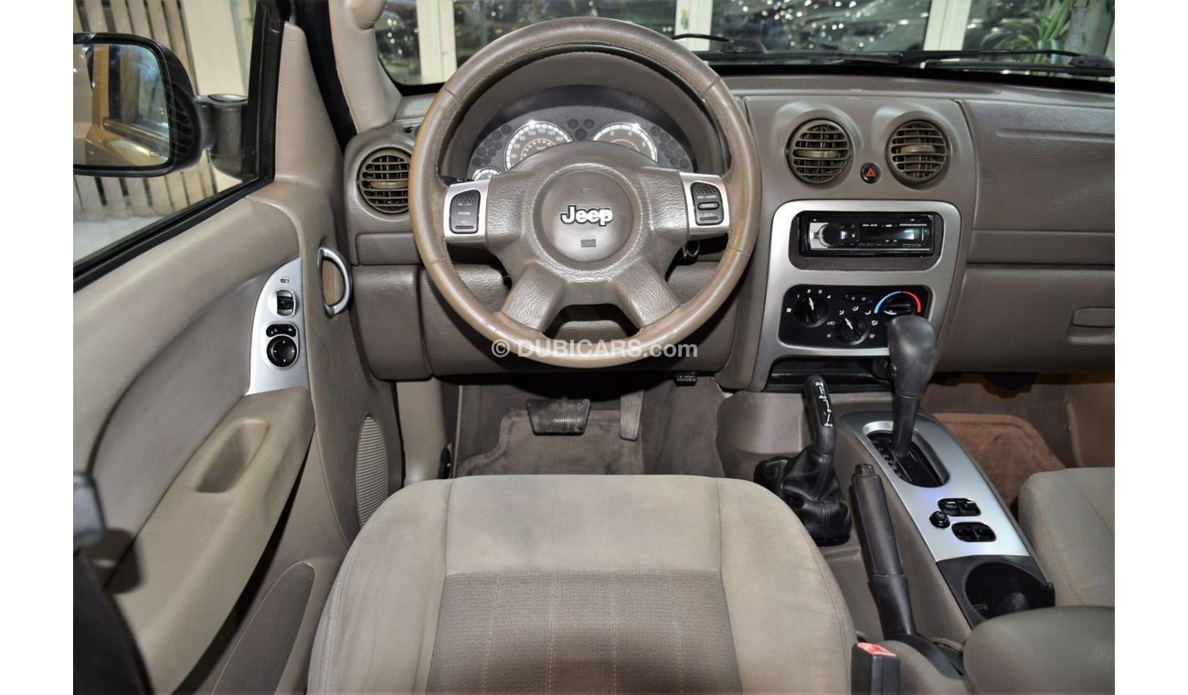 Jeep Cherokee EXCELLENT DEAL for our JEEP Cherokee LIMITED 3.7L ( 2007 Model! ) in Gold Color! GCC Specs