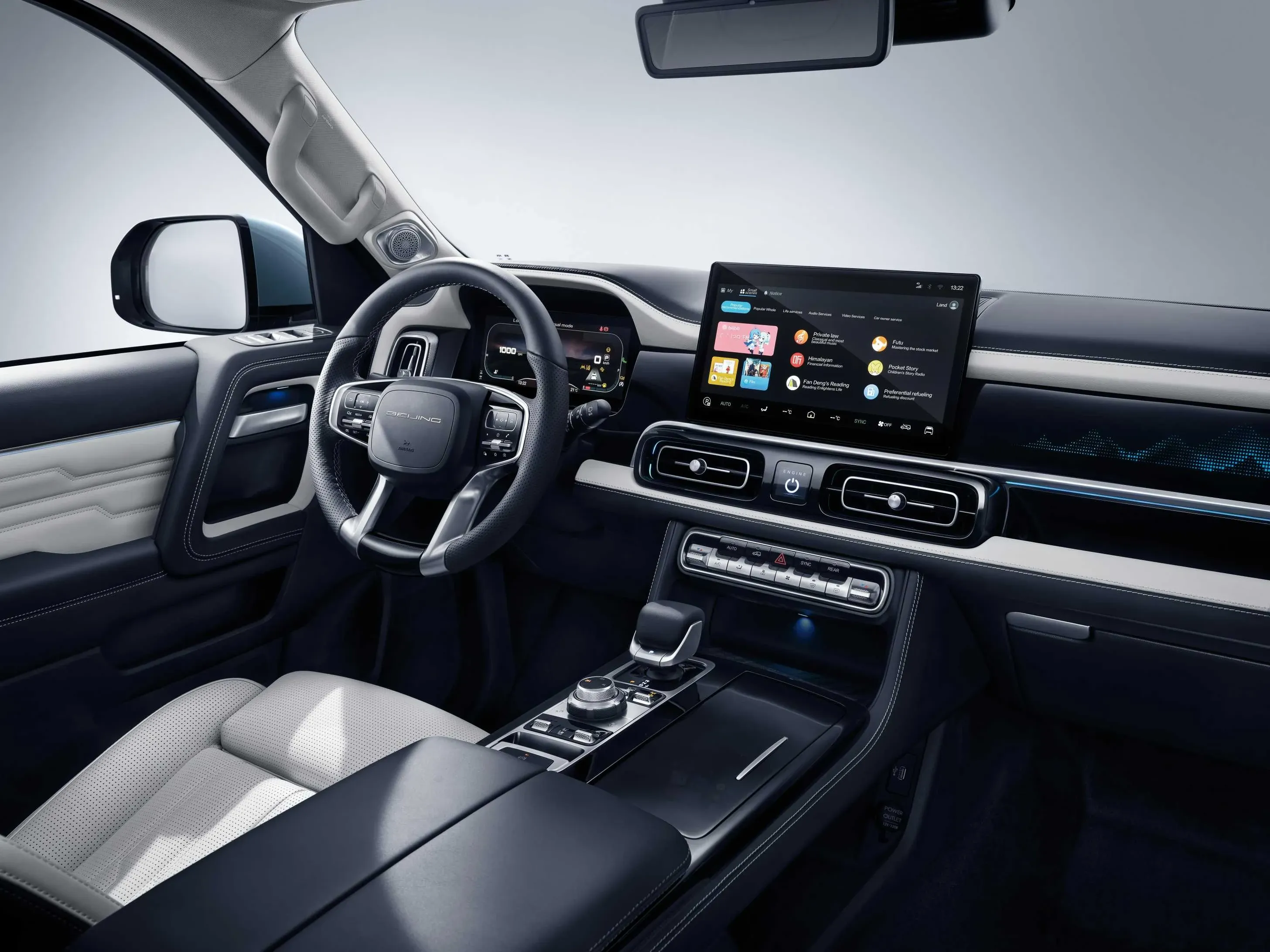 بايك BJ60 interior - Cockpit