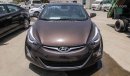 Hyundai Elantra rand new Hyundai Elantra for sale in Dubai. Brown 2016 model