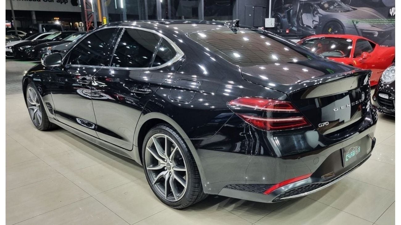 جينيسس G70 GENESIS G70 2022 IN PERFECT CONDITION WITH ONLY 27K KM FOR 115K AED