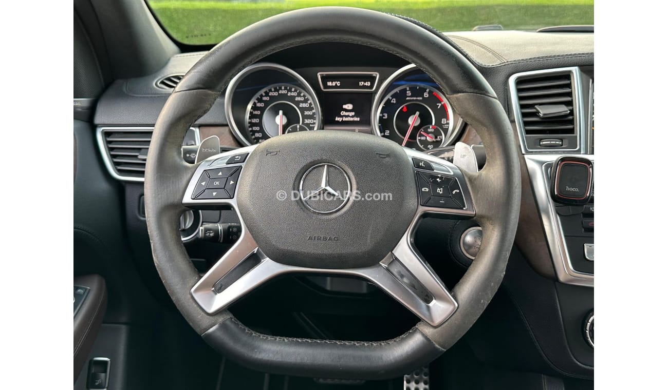 Mercedes-Benz ML 63 AMG Std Mercedes ML-63 AMG 2015 GCC V8 Perfect Condition - Full OPtion