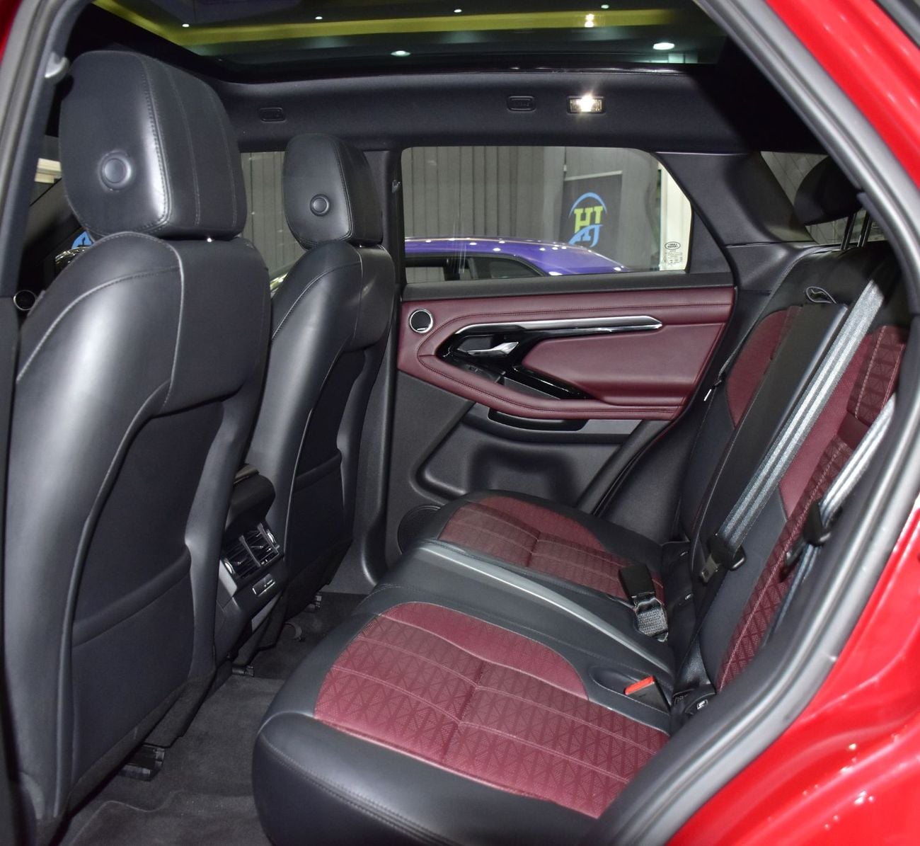 Land Rover Range Rover Evoque R-DYNAMIC HSE P250 EXCELLENT DEAL for our Land Rover Range Rover Evoque R-Dynamic ( 2021 Model ) Red Color GCC Specs