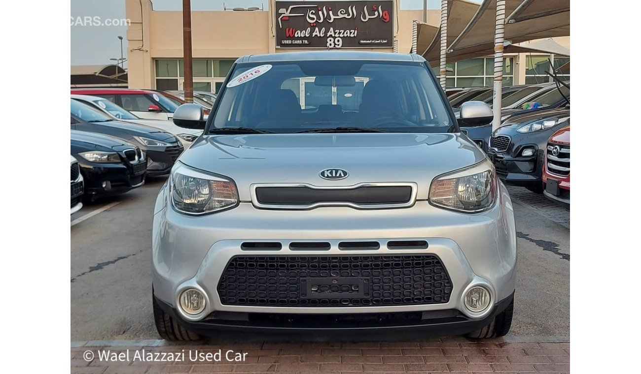 Kia Soul كيا سول 2016 خليجي 1600 سي سي فبريكا بره وجوا بحالة الوكاله