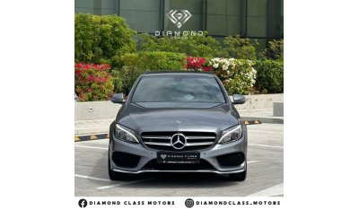 Mercedes-Benz C200 AMG Pack Mercedes C200 AMG 360 Camera Panoramic  Ventilation Seats  Full option GCC  UNDER WARRANTY