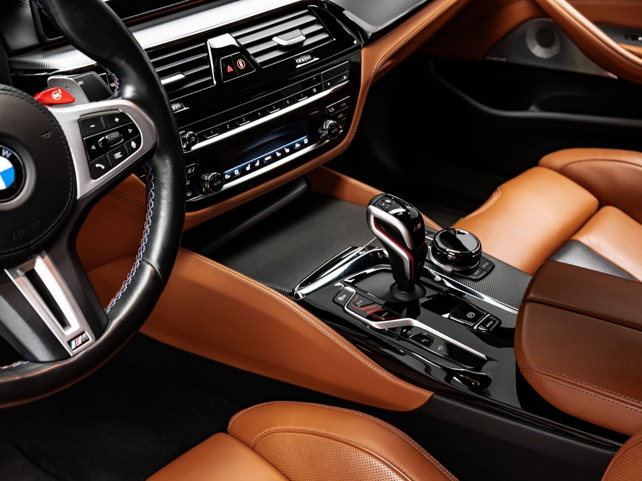 BMW M5 Competition 4.4L (617 HP) 2021 BMW M5 Competition, April 2026 BMW Warranty + Service Contract, Low K