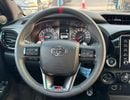 تويوتا هيلوكس GR SPORT || 2.8L DIESEL V4 4WD | DRIVER PWR SEAT WITH LEATHER | 360*CAMERA | TRIP TRONIC (CODE # HDG
