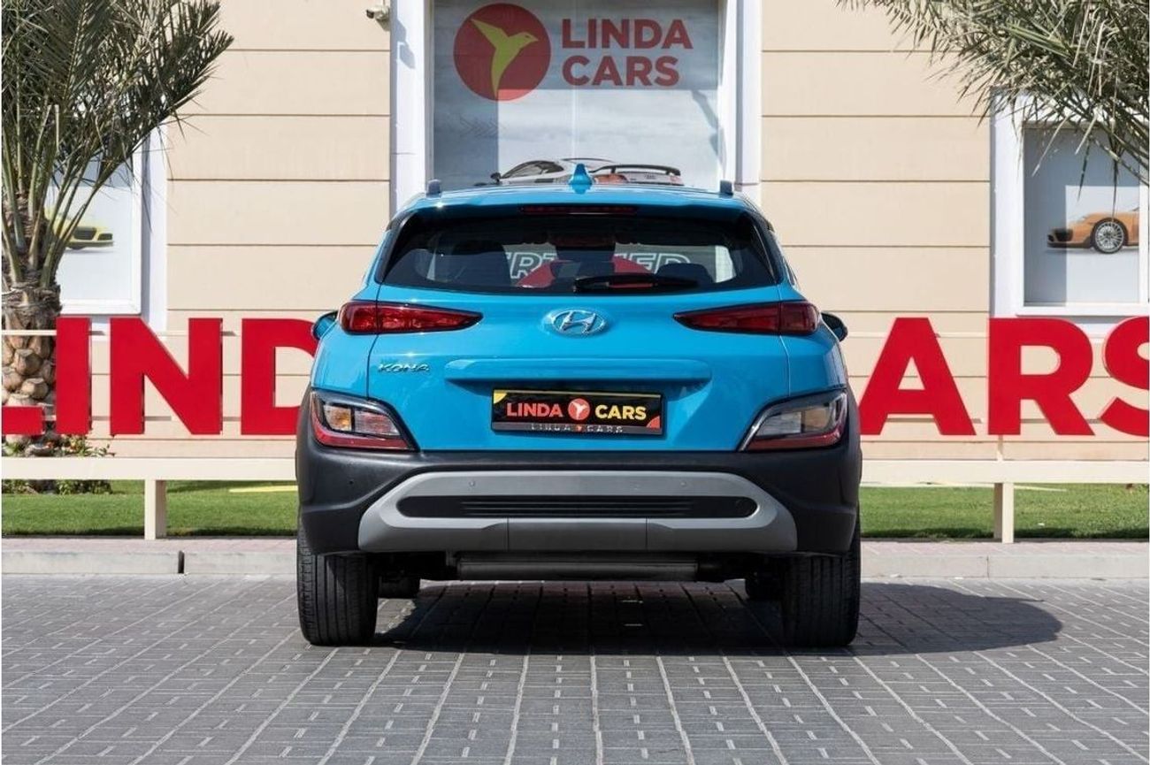 Hyundai Kona Hyundai Kona 2023 GCC under Agency Warranty with Flexible Down-Payment.