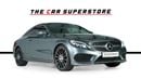 Mercedes Benz C200 AMG Coupe- GCC-Selenite Grey-AMG Body Styling-Panoramic Roof